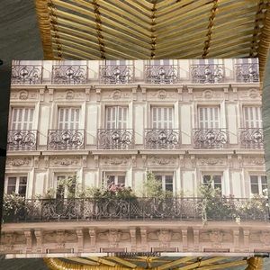 Set of 6 Paris photograph canvases